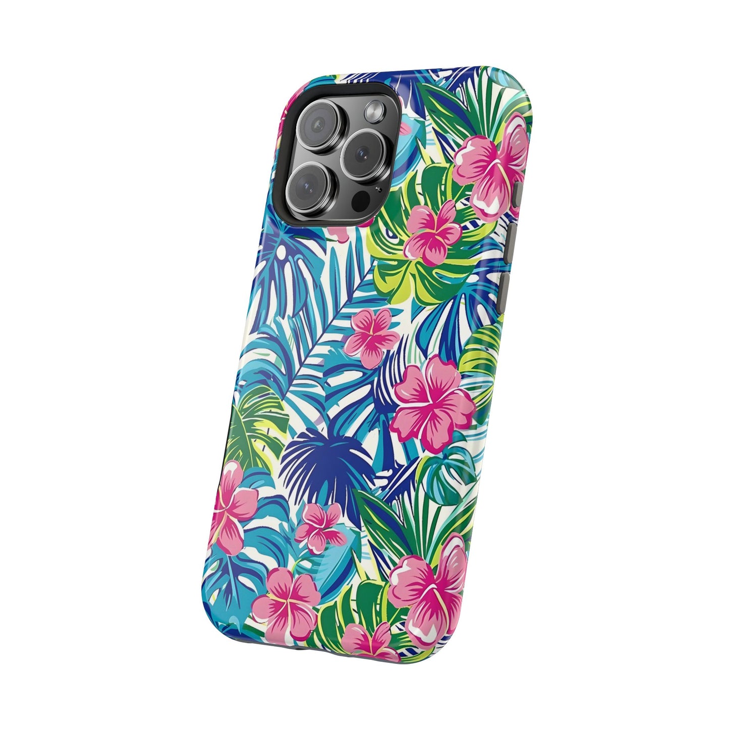 Pink Hibiscus Magnetic Tough Case