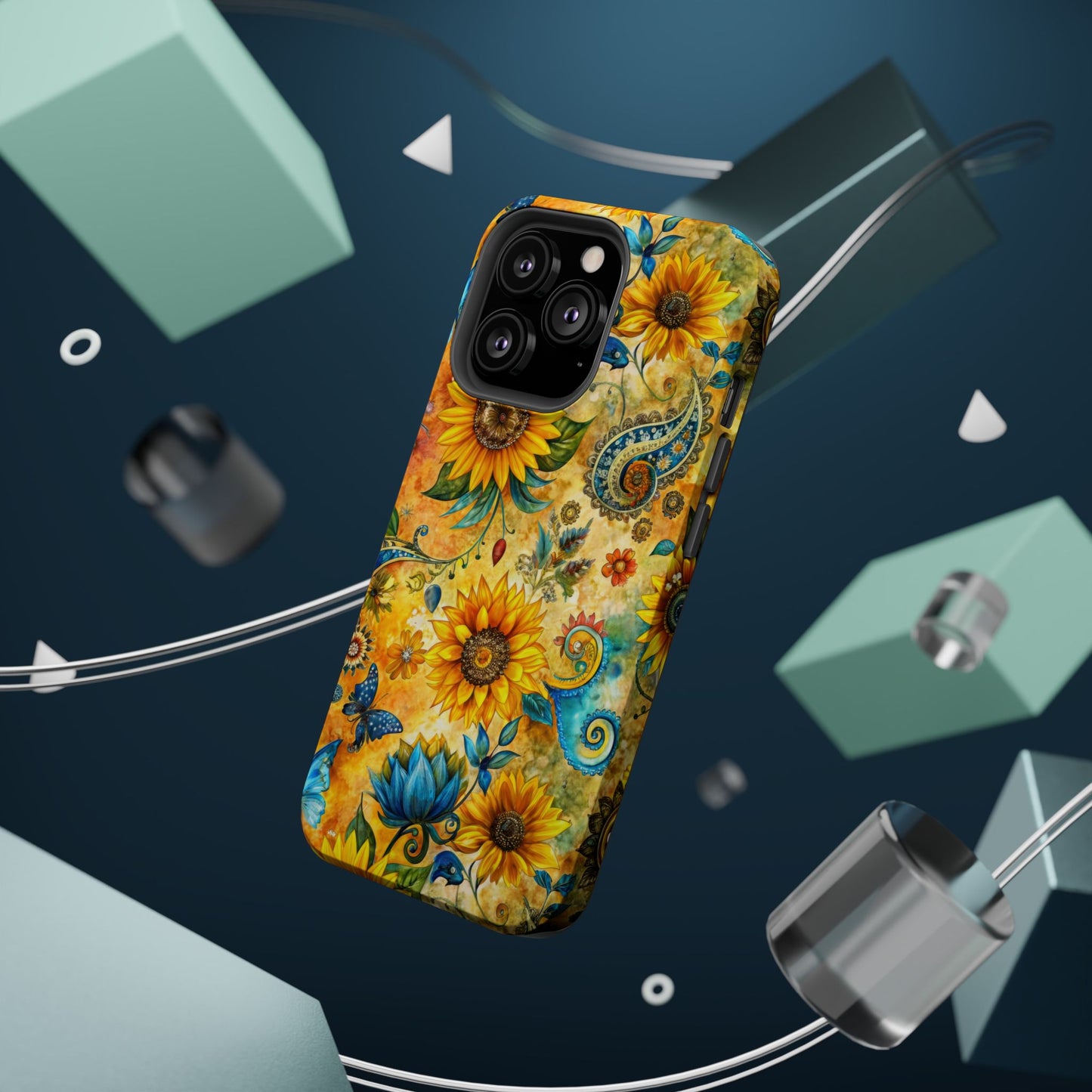 Sunflower Magnetic Tough Case