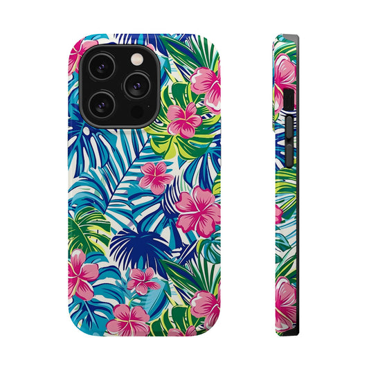 Pink Hibiscus Magnetic Tough Case