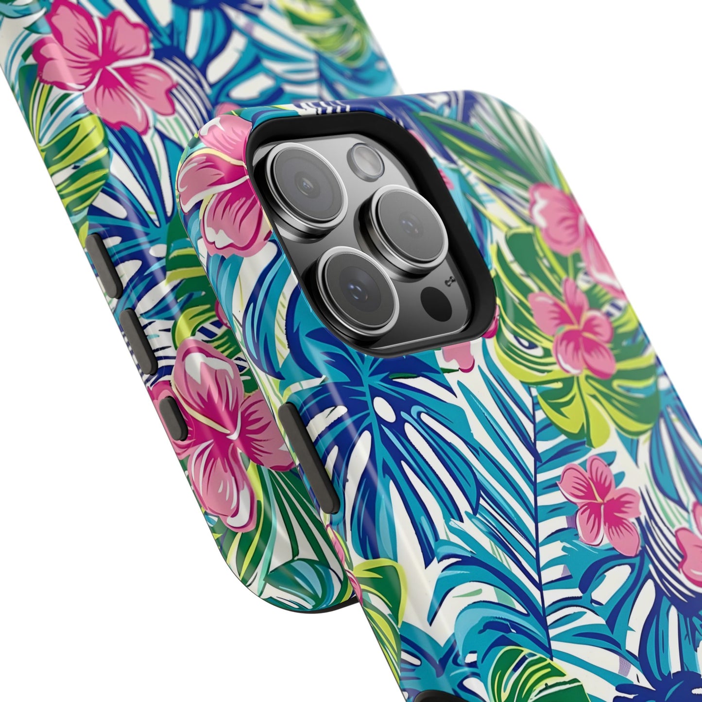 Pink Hibiscus Magnetic Tough Case
