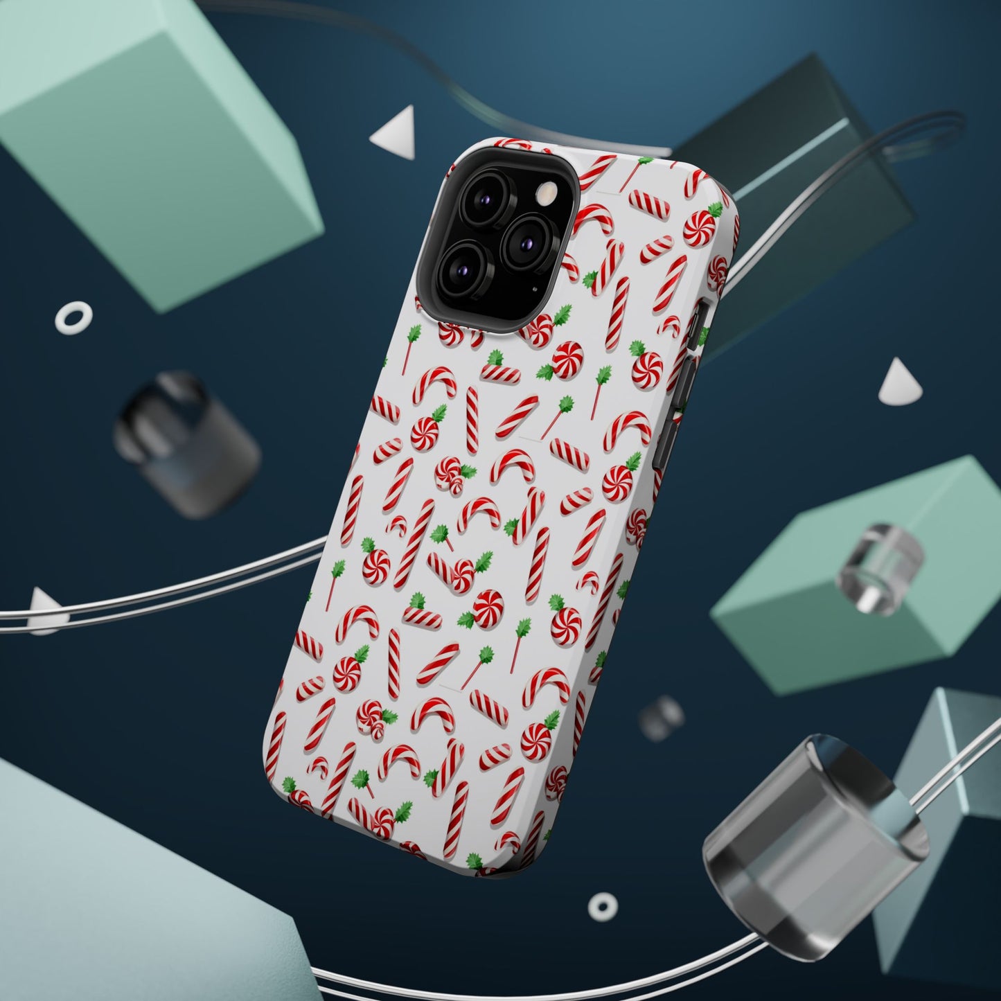 Candy Cane Magnetic Tough Case