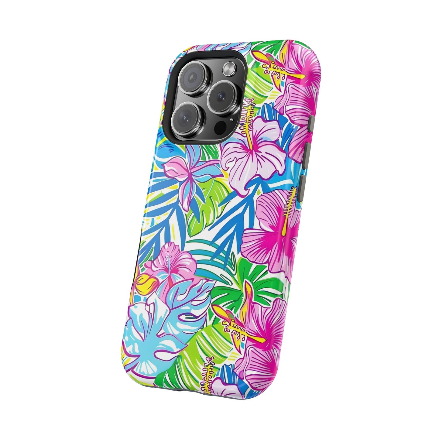 Bright Floral Magnetic Tough Case