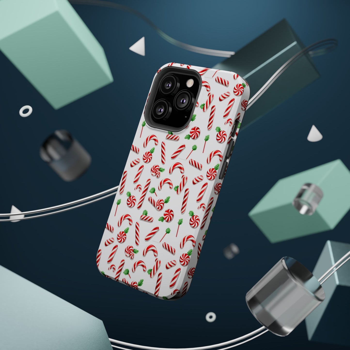 Candy Cane Magnetic Tough Case