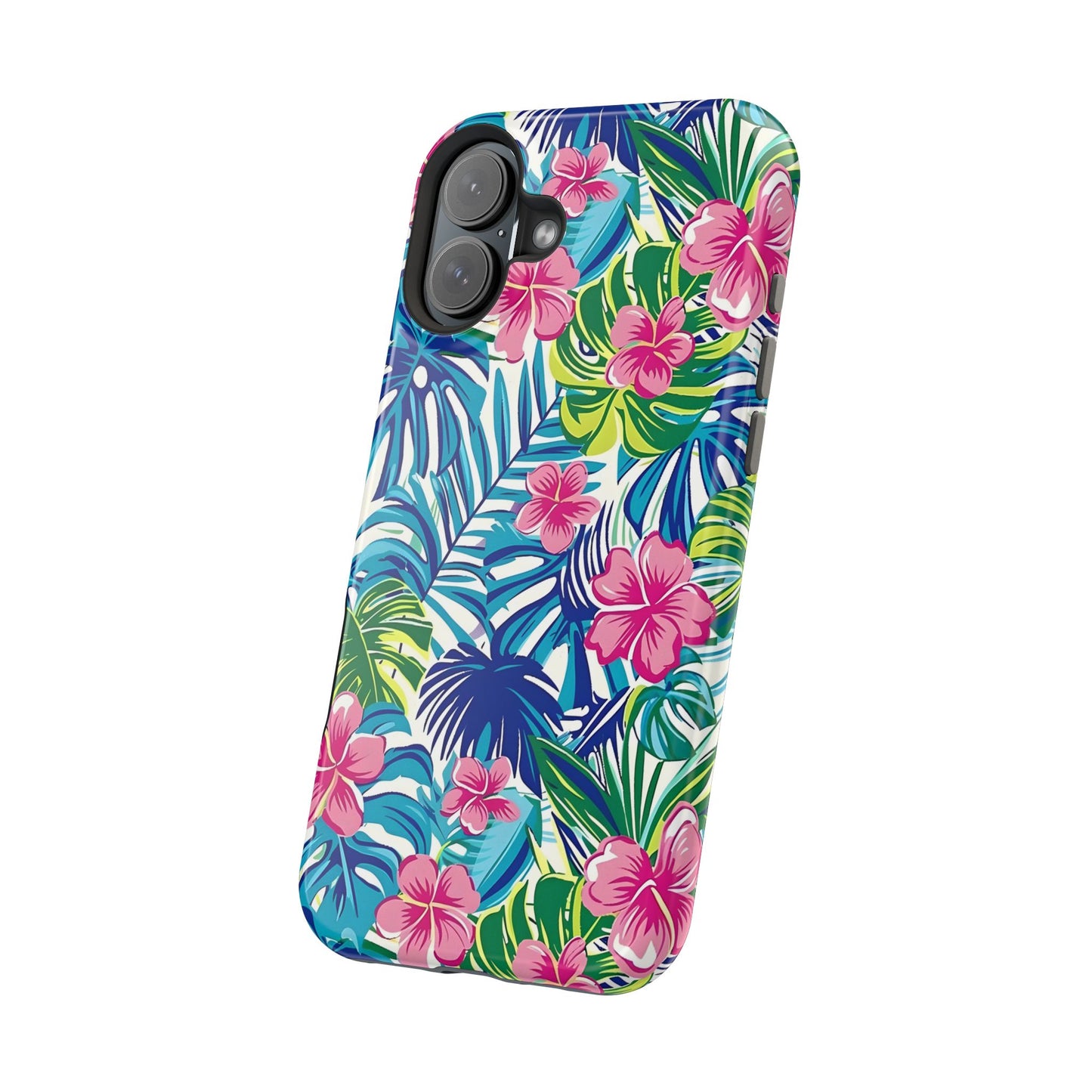 Pink Hibiscus Magnetic Tough Case