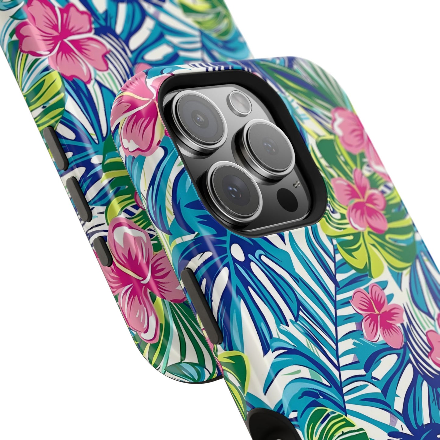 Pink Hibiscus Magnetic Tough Case