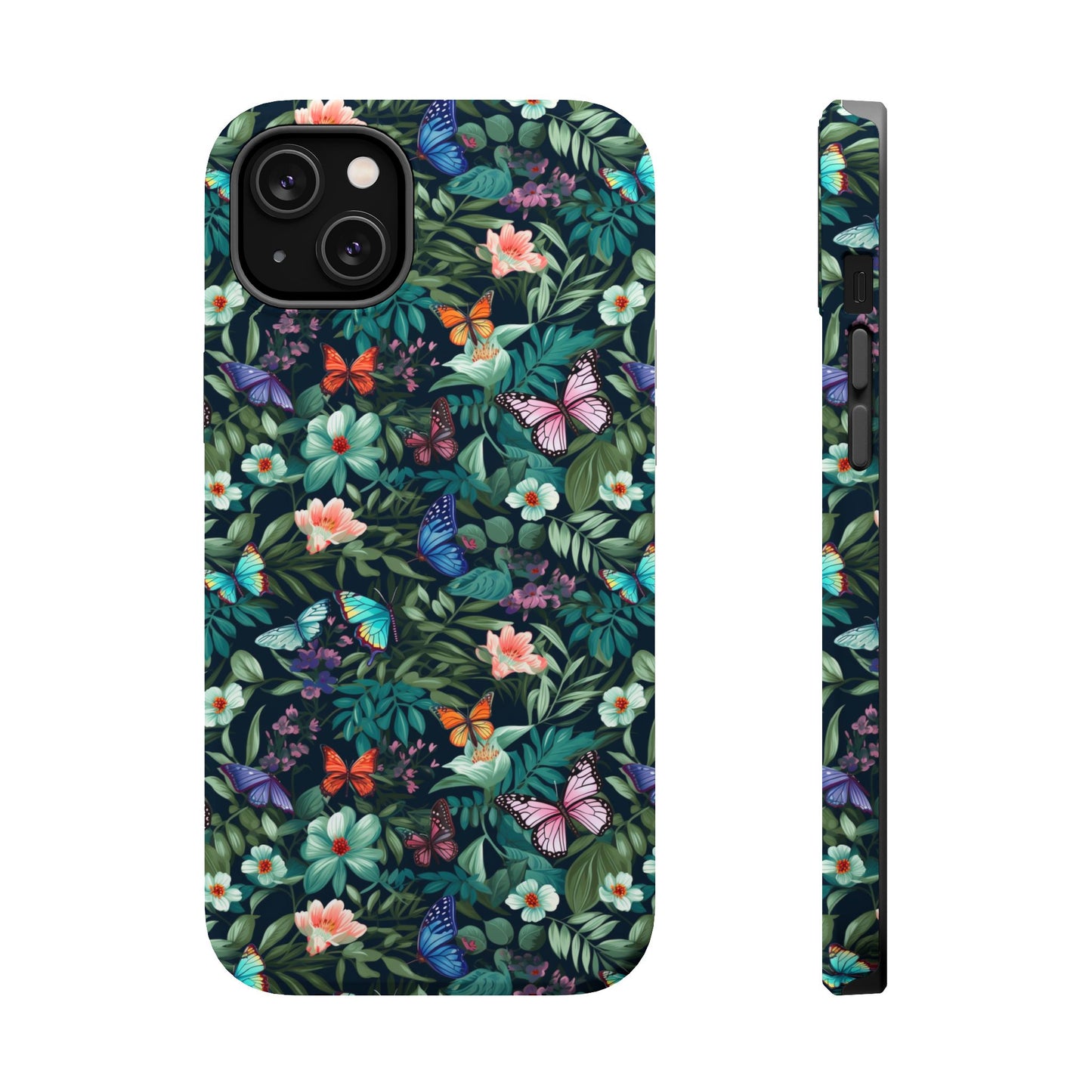 Butterflies and Flowers Magnetic Tough Case