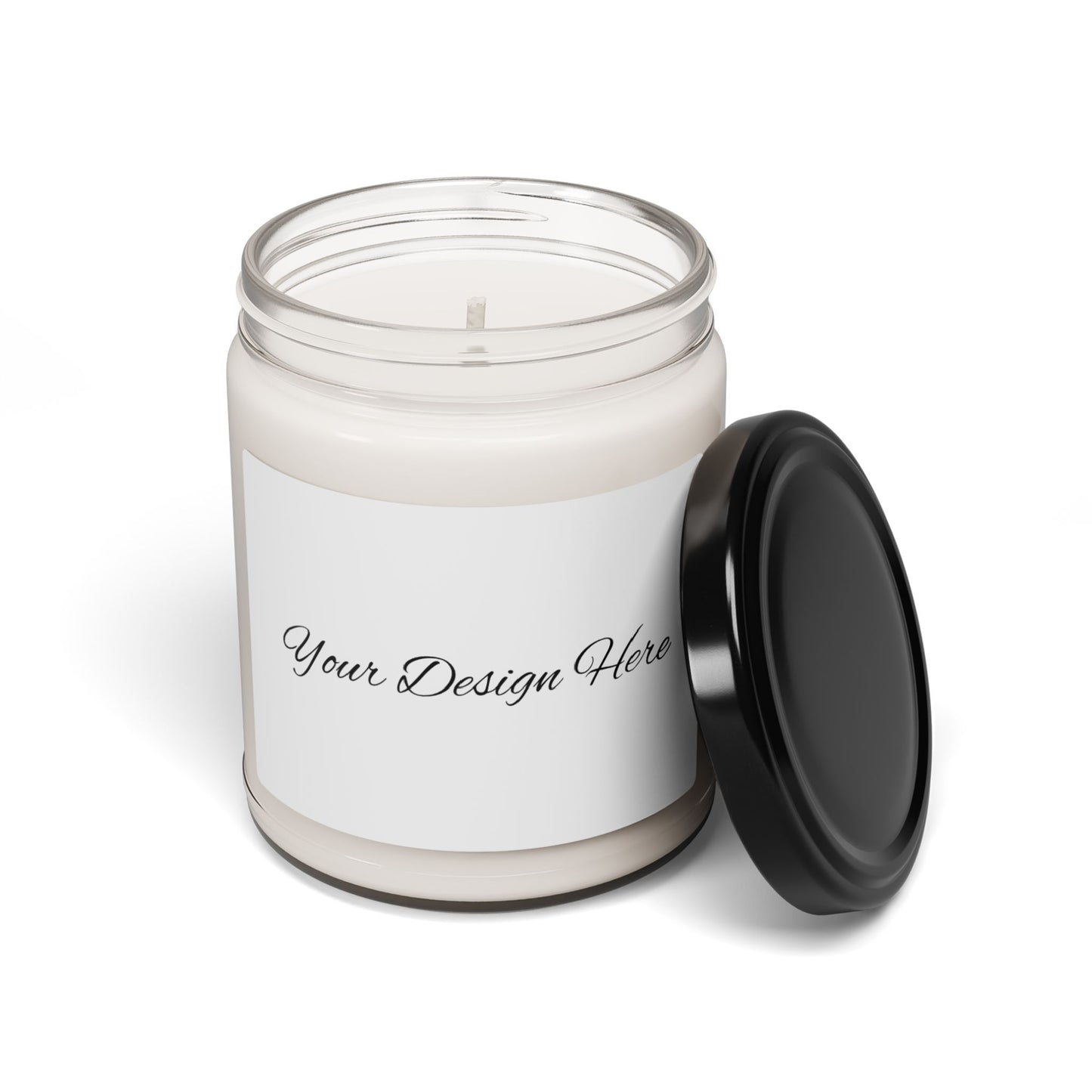 Custom Label Scented Soy Candle, 9oz