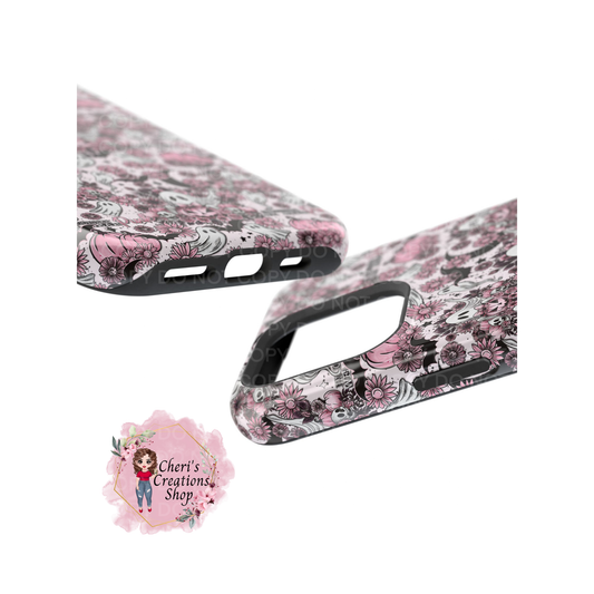 Vintage Ghost In October We Wear Pink Magnetic Tough IPhone Case