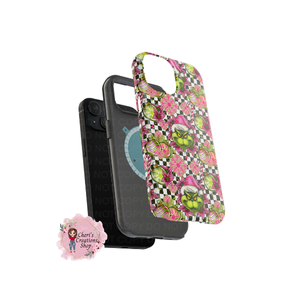 Green Guy Wears Pink Magnetic Tough Case