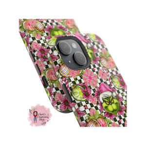 Green Guy Wears Pink Magnetic Tough Case