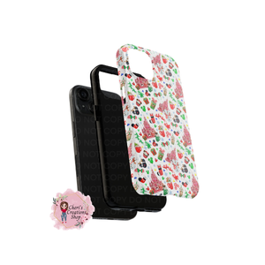 Christmas Castle White Tough Phone Case
