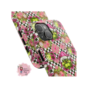 Green Guy Pink Tough Phone Case