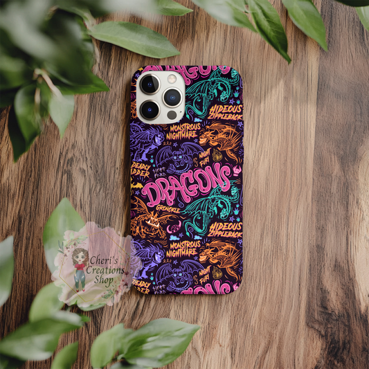 Dragon Phone Case for Android | Inspired by How to Train Your Dragon | Toothless & Light Fury | Fantasy Dragon Case | Samsung, Pixel, More