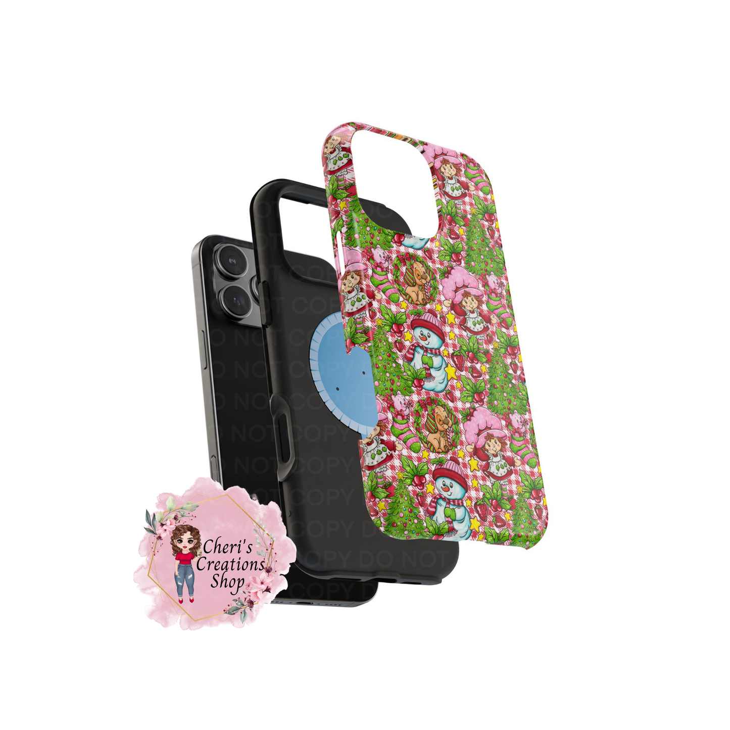 Strawberry Girl Magnetic Tough Case