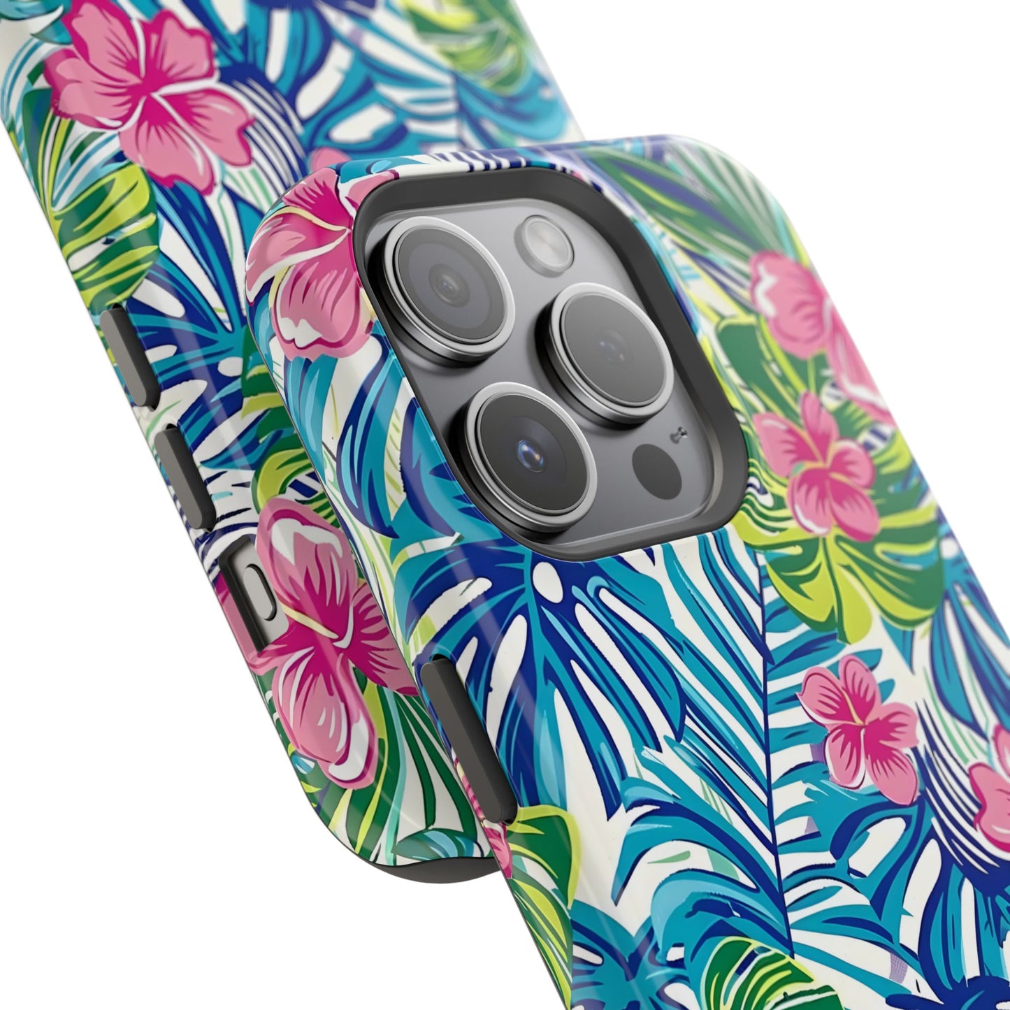 Pink Hibiscus Magnetic Tough Case
