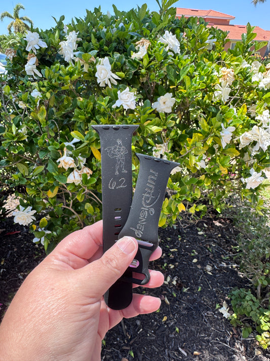 Apple Watch Band Compatible Watch Band Compatible Hercules Engraved Watch Strap