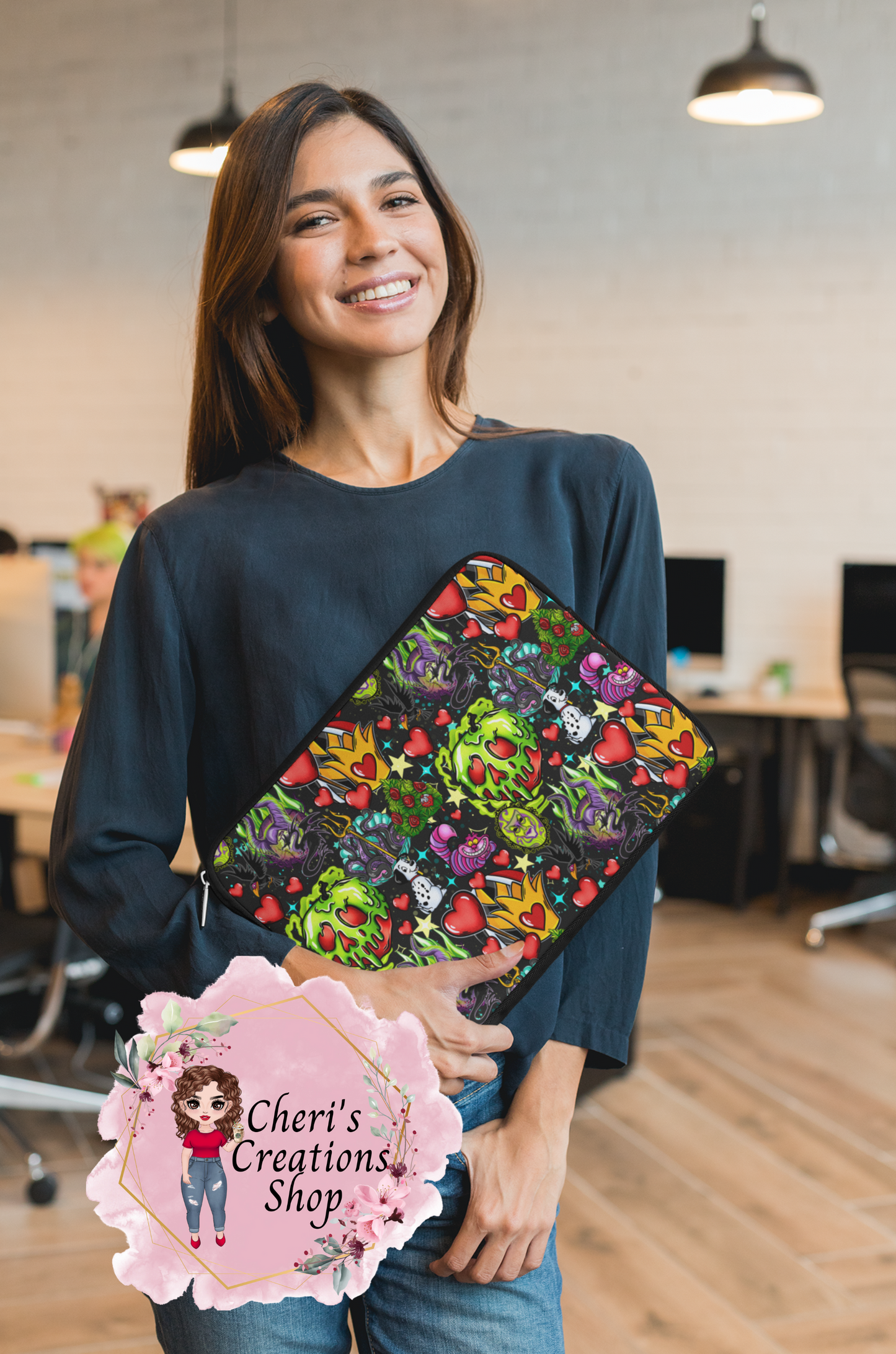 Villains Inspired Laptop Sleeve