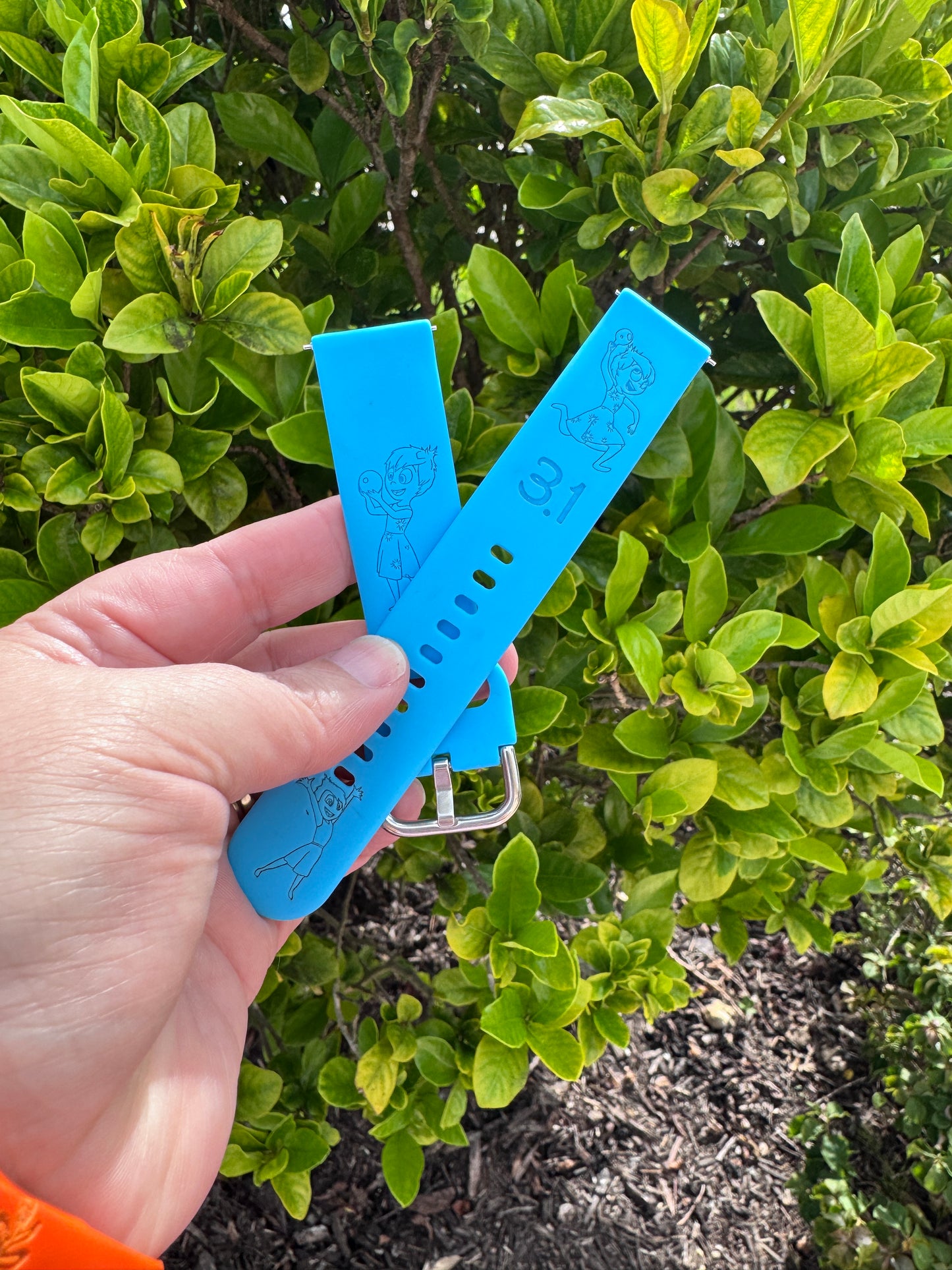Apple Watch Band Compatible Joy Disneyland 3.1 Engraved Watch Strap