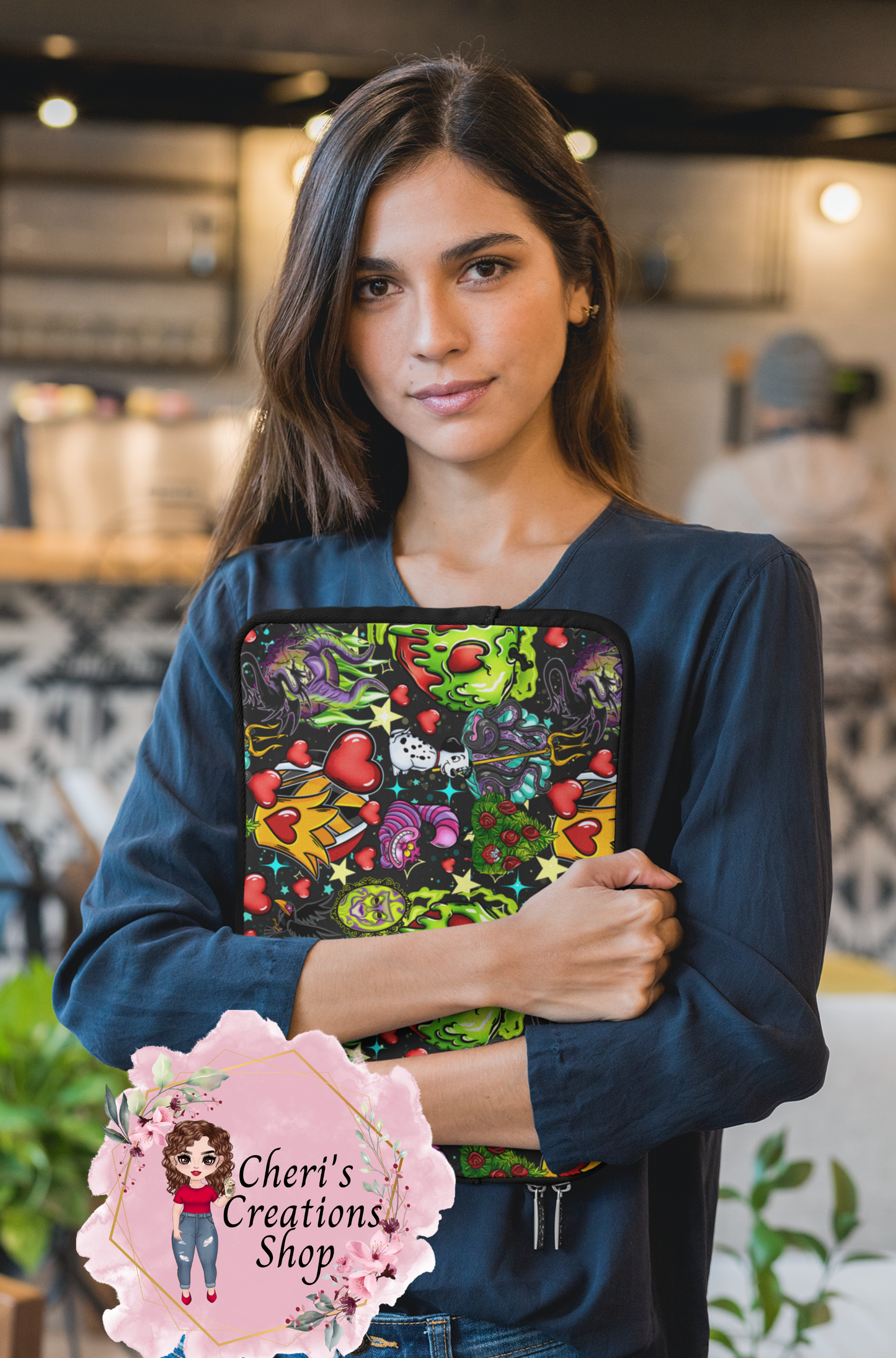 Villains Inspired Laptop Sleeve