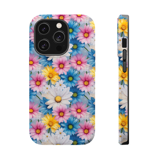 Colorful Daisies Magnetic Tough Case
