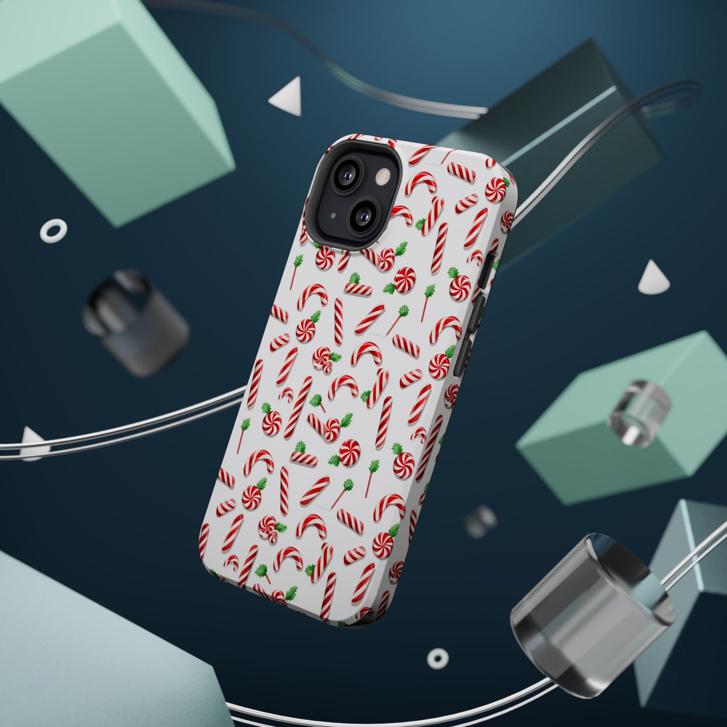 Candy Cane Magnetic Tough Case