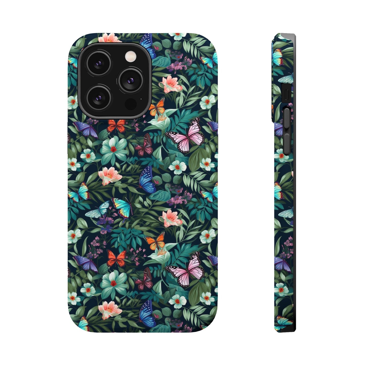 Butterflies and Flowers Magnetic Tough Case