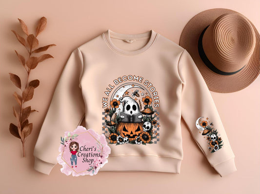 Ghost Stories Sweatshirt; Halloween Sweatshirt: Halloween Party