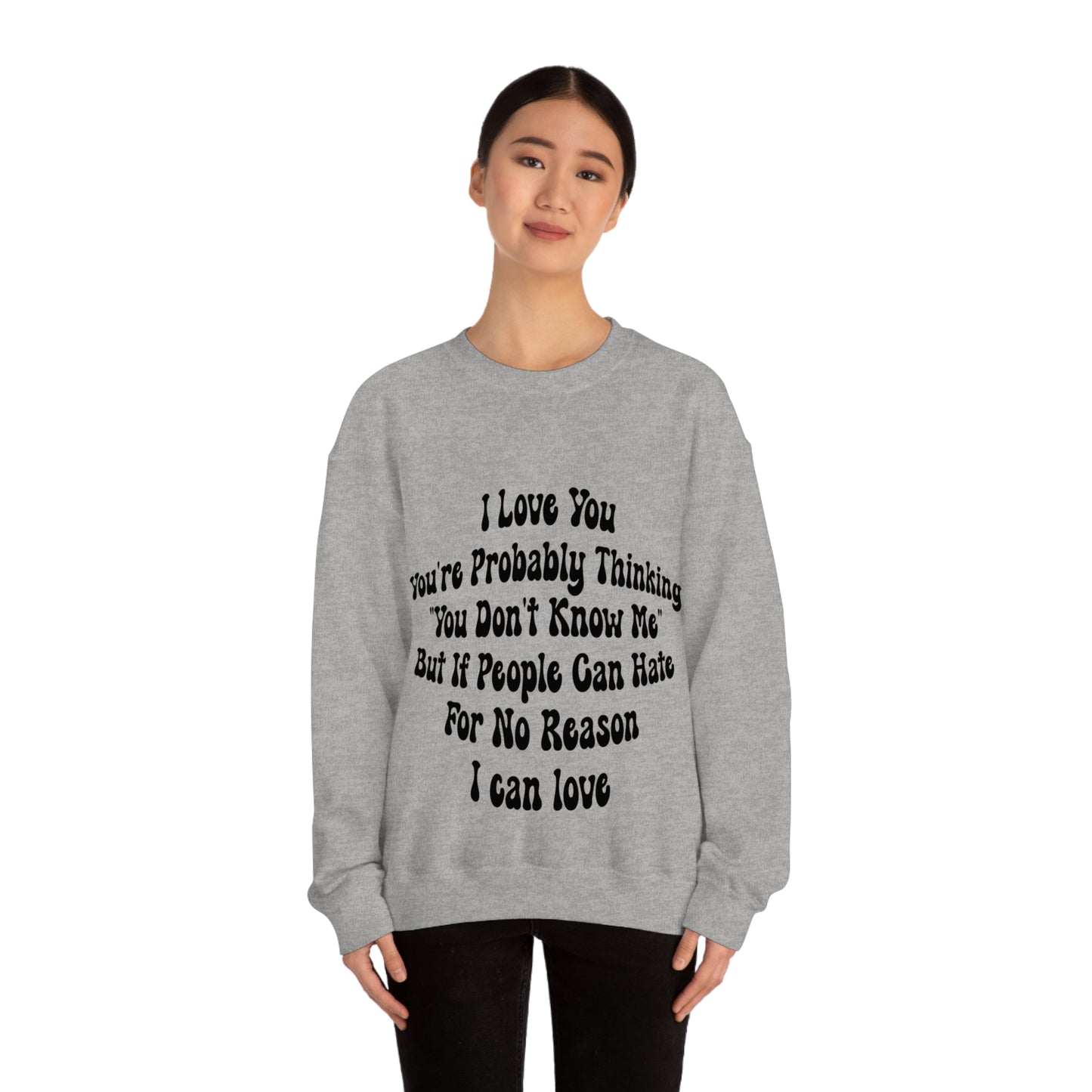 Love & Support: Suicide Prevention and LGBTQ+ Awareness Sweatshirt - Spread Love and Save Lives