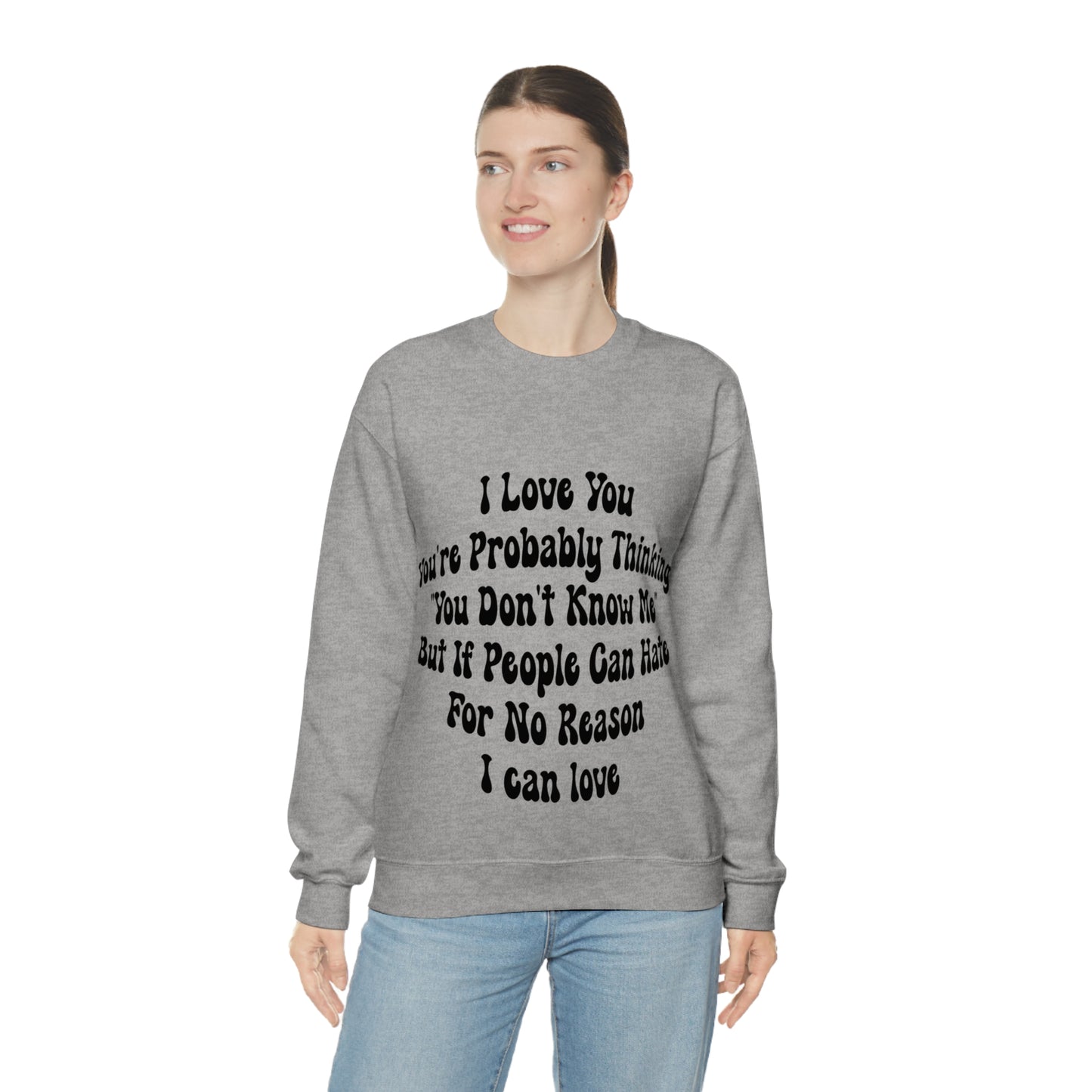 Love & Support: Suicide Prevention and LGBTQ+ Awareness Sweatshirt - Spread Love and Save Lives