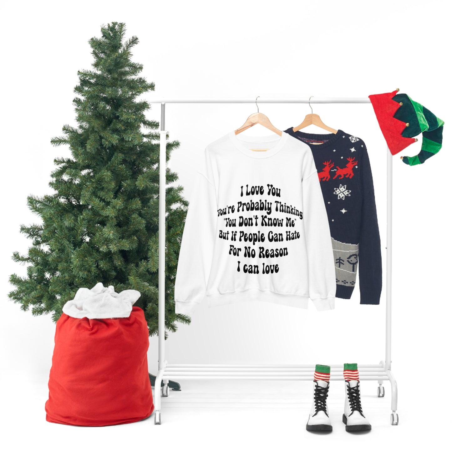 Love & Support: Suicide Prevention and LGBTQ+ Awareness Sweatshirt - Spread Love and Save Lives