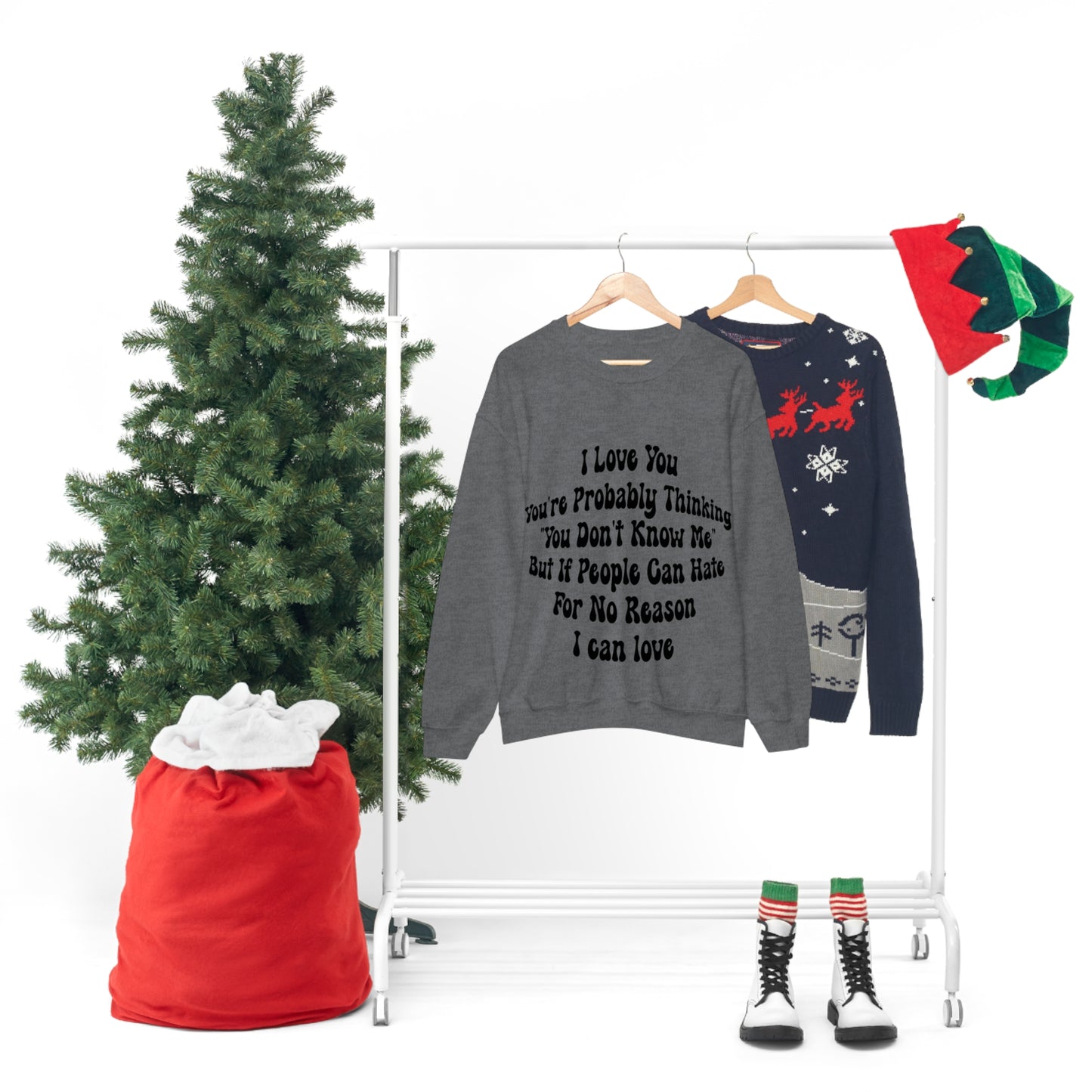 Love & Support: Suicide Prevention and LGBTQ+ Awareness Sweatshirt - Spread Love and Save Lives