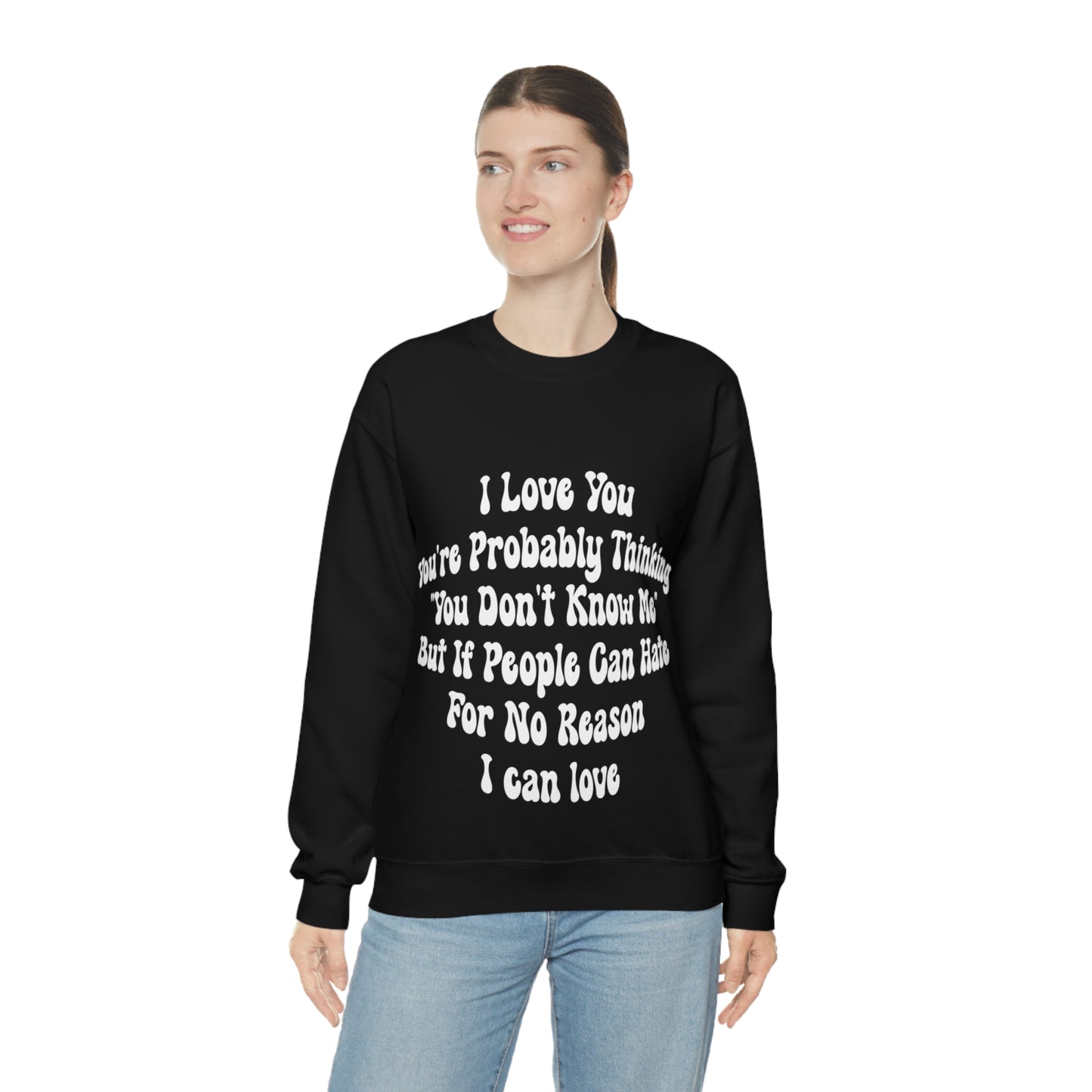 Love & Support: Suicide Prevention and LGBTQ+ Awareness Sweatshirt - Spread Love and Save Lives