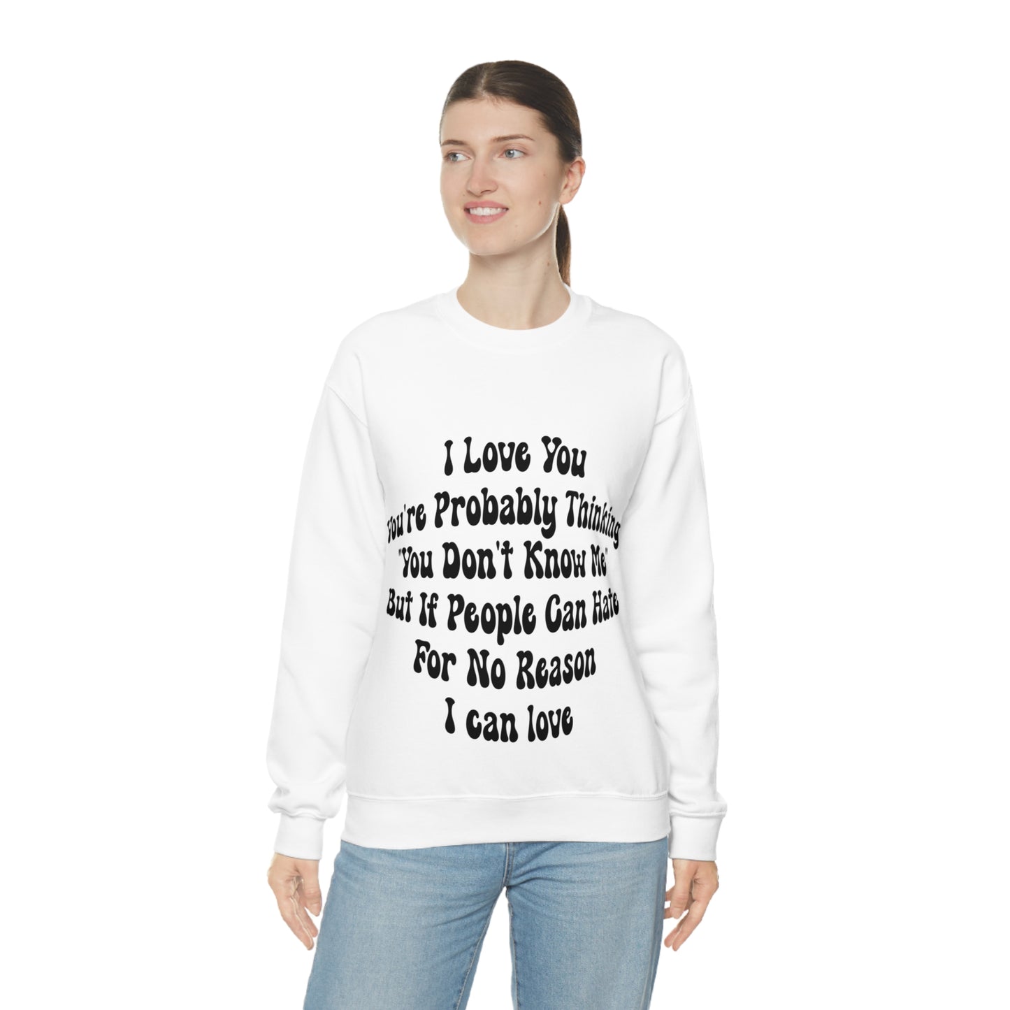 Love & Support: Suicide Prevention and LGBTQ+ Awareness Sweatshirt - Spread Love and Save Lives