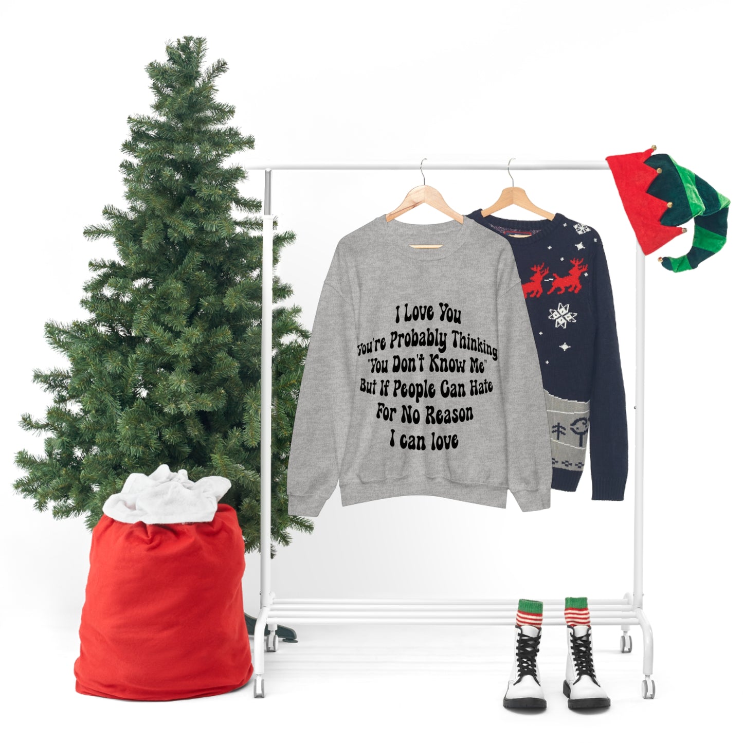Love & Support: Suicide Prevention and LGBTQ+ Awareness Sweatshirt - Spread Love and Save Lives