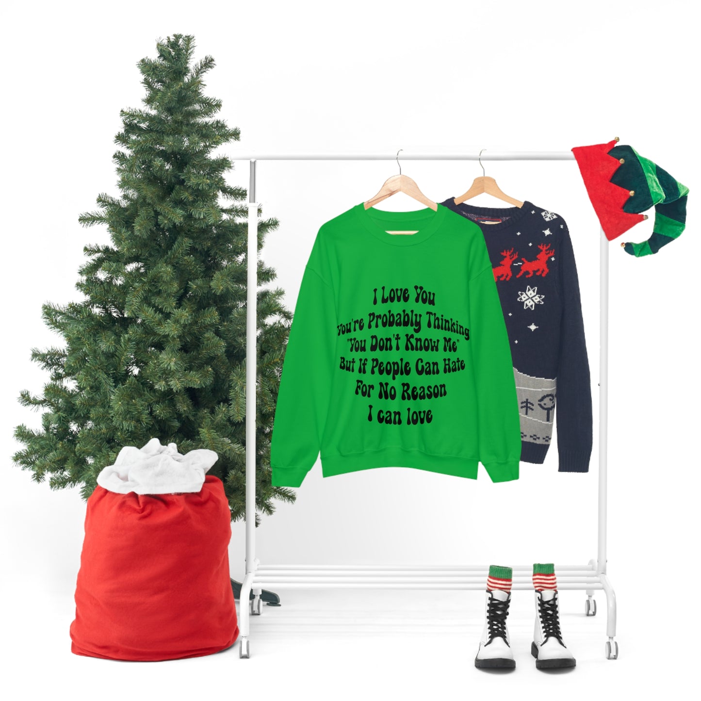 Love & Support: Suicide Prevention and LGBTQ+ Awareness Sweatshirt - Spread Love and Save Lives