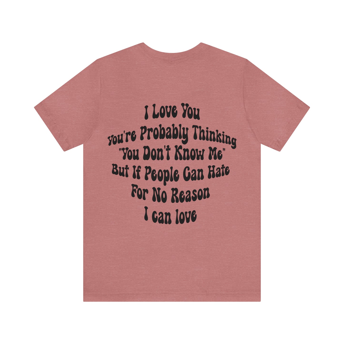 Love & Support: Suicide Prevention and LGBTQ+ T-Shirt - Spread Love and Save Lives