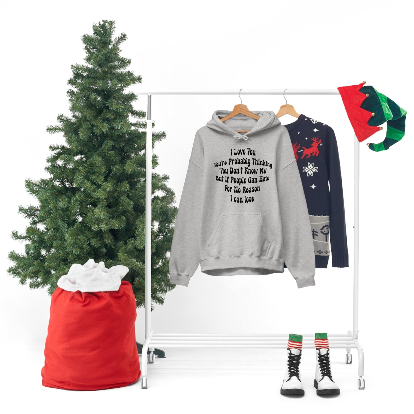 Love & Support: Suicide Prevention and LGBTQ+ Awareness Sweatshirt - Spread Love and Save Lives