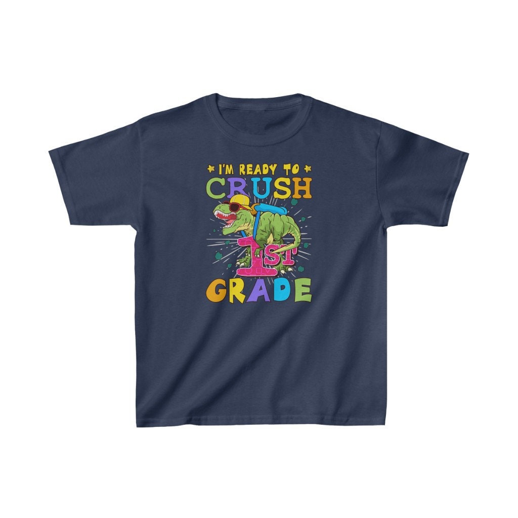 Crush First Grade Back to School Tee Shirt