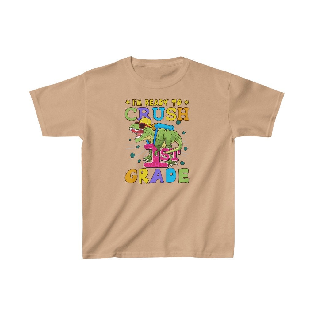 Crush First Grade Back to School Tee Shirt