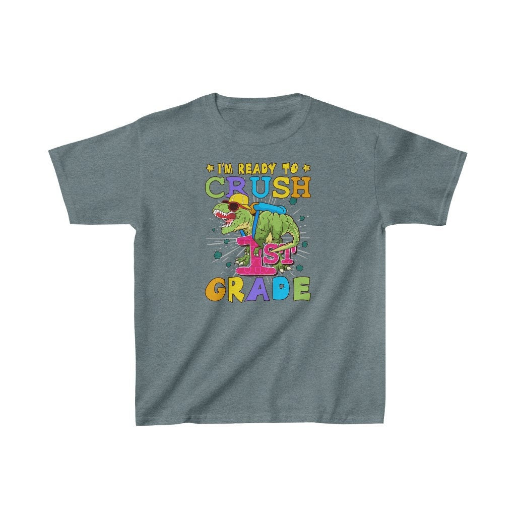 Crush First Grade Back to School Tee Shirt