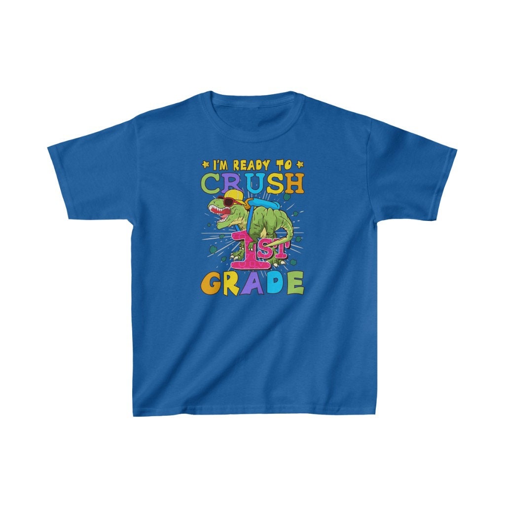 Crush First Grade Back to School Tee Shirt