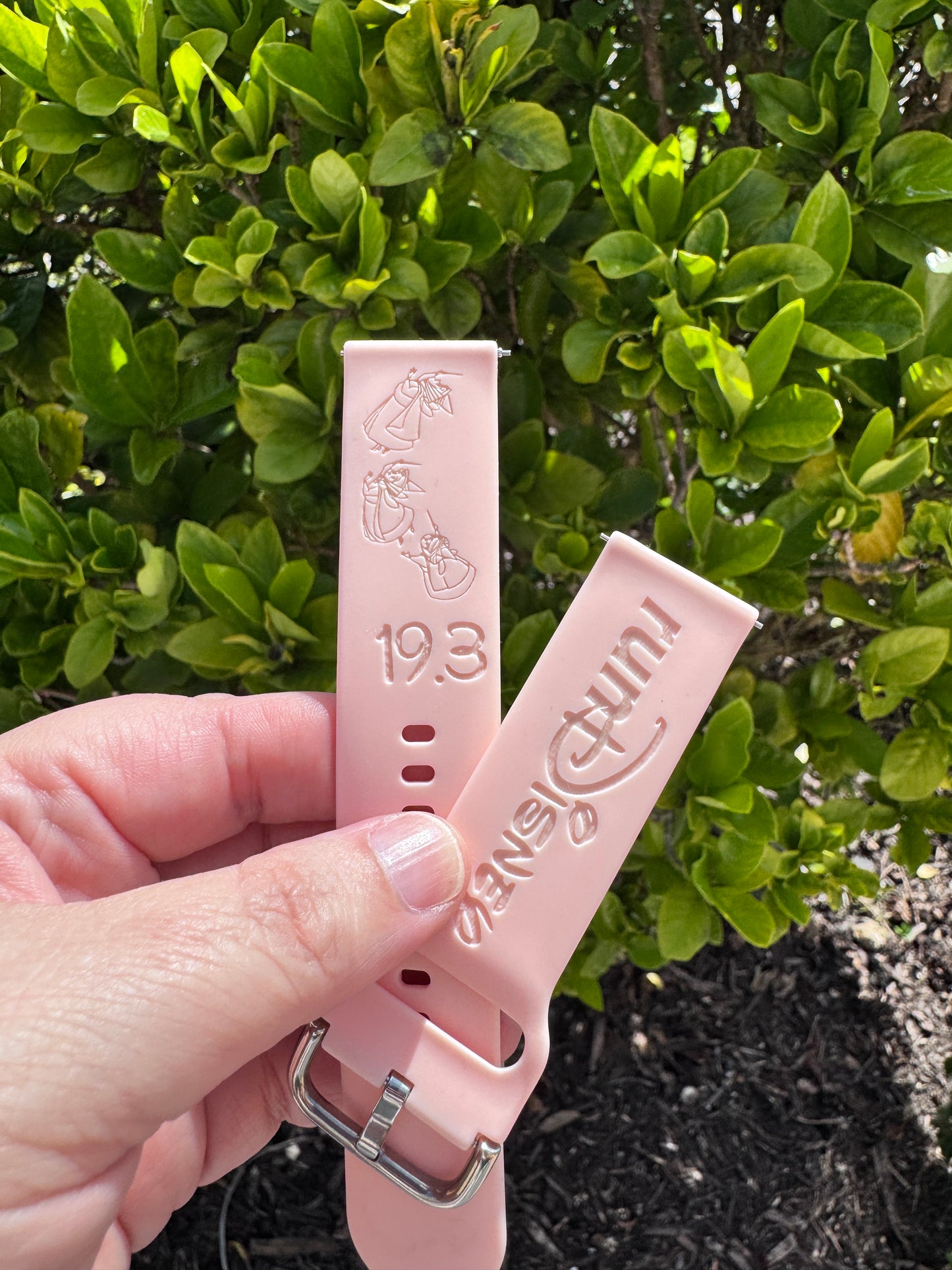 Apple Watch Band Compatible Wine & Dine Two Course Challenge 3 Fairies 19.3 Engraved Watch Strap