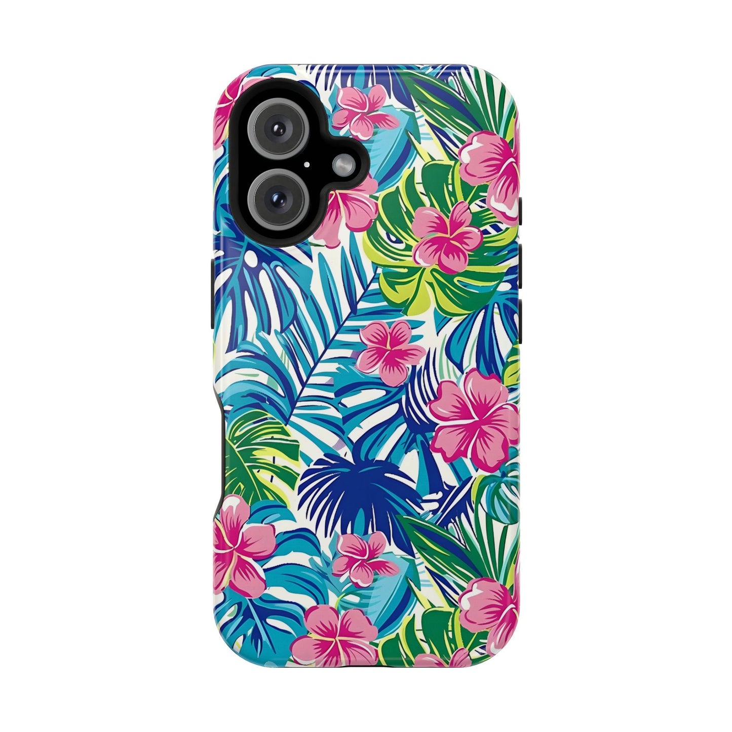 Pink Hibiscus Magnetic Tough Case
