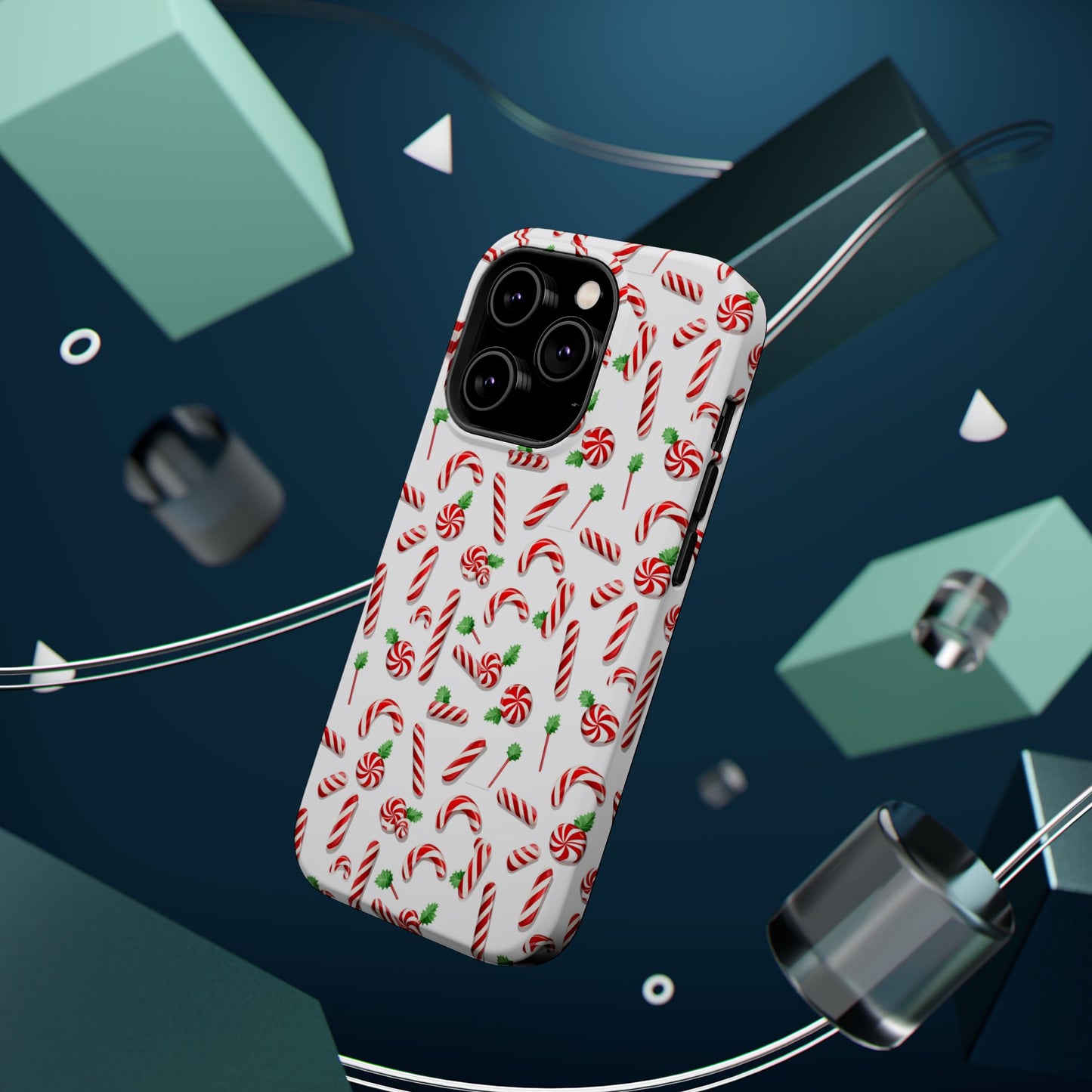 Candy Cane Magnetic Tough Case