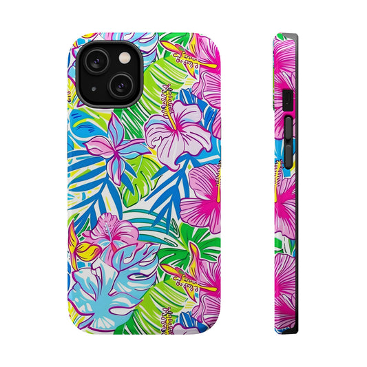 Bright Floral Magnetic Tough Case