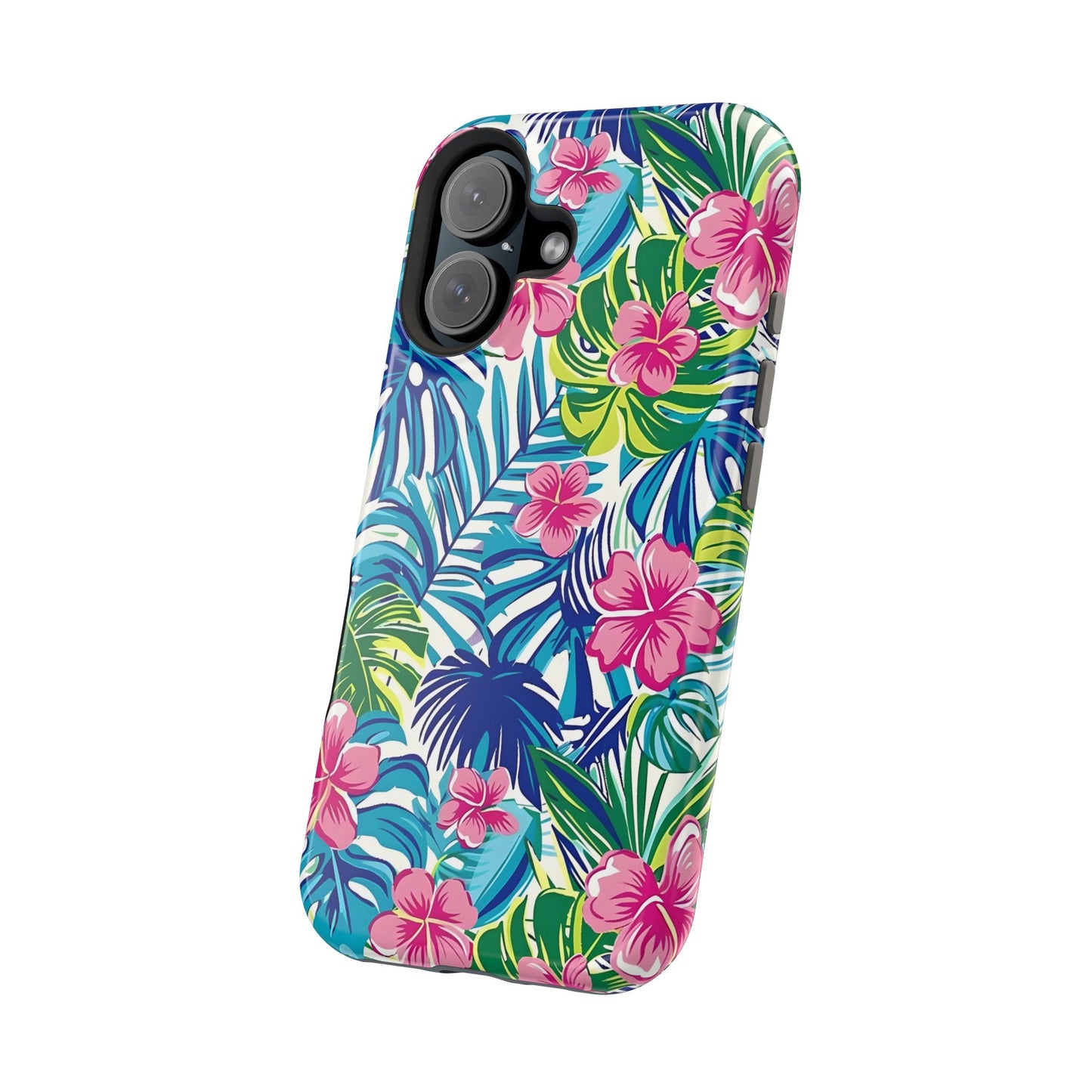 Pink Hibiscus Magnetic Tough Case