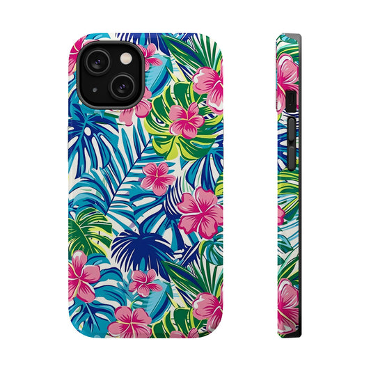 Pink Hibiscus Magnetic Tough Case
