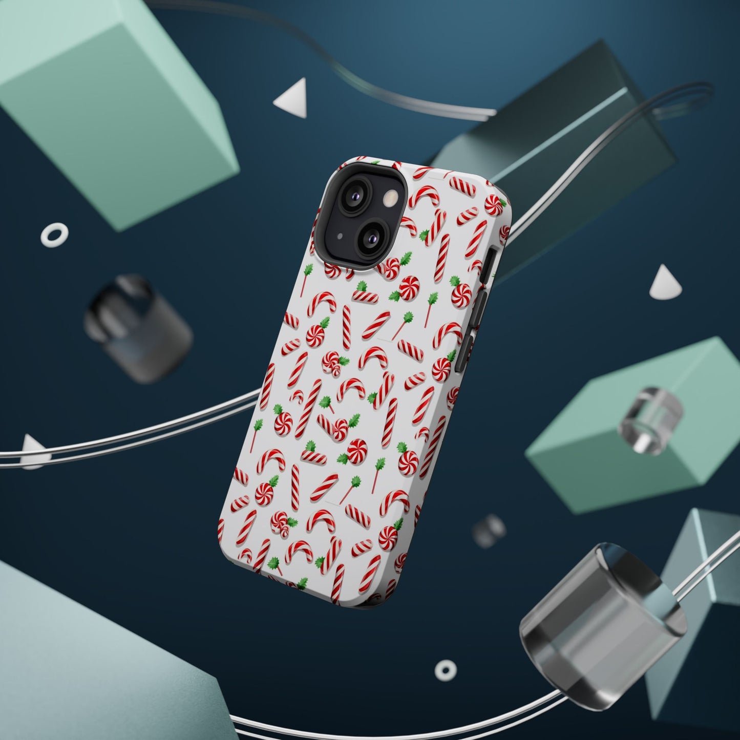Candy Cane Magnetic Tough Case