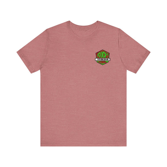 Snarky Unisex Jersey Short Sleeve Tee Pocket Design Only