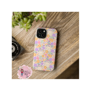 Flowery Ghost Magnetic Tough Case Glossy
